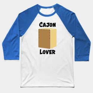 Cajon Lover Baseball T-Shirt